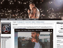 Tablet Screenshot of linkinpark.sk