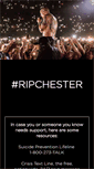 Mobile Screenshot of chester.linkinpark.com