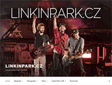 Tablet Screenshot of new.linkinpark.cz